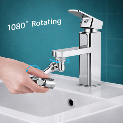 Magic 1080° Rotating Faucet Extender – Clean Every Corner of Your Sink