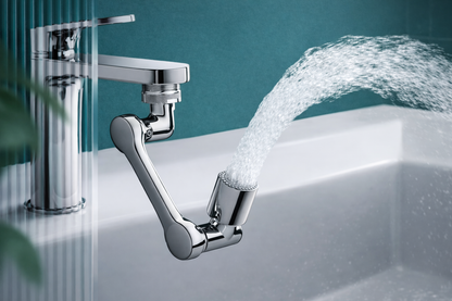 Magic 1080° Rotating Faucet Extender – Clean Every Corner of Your Sink